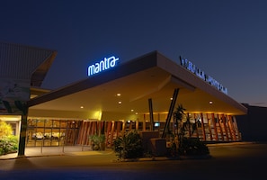 Voorkant van accommodatie