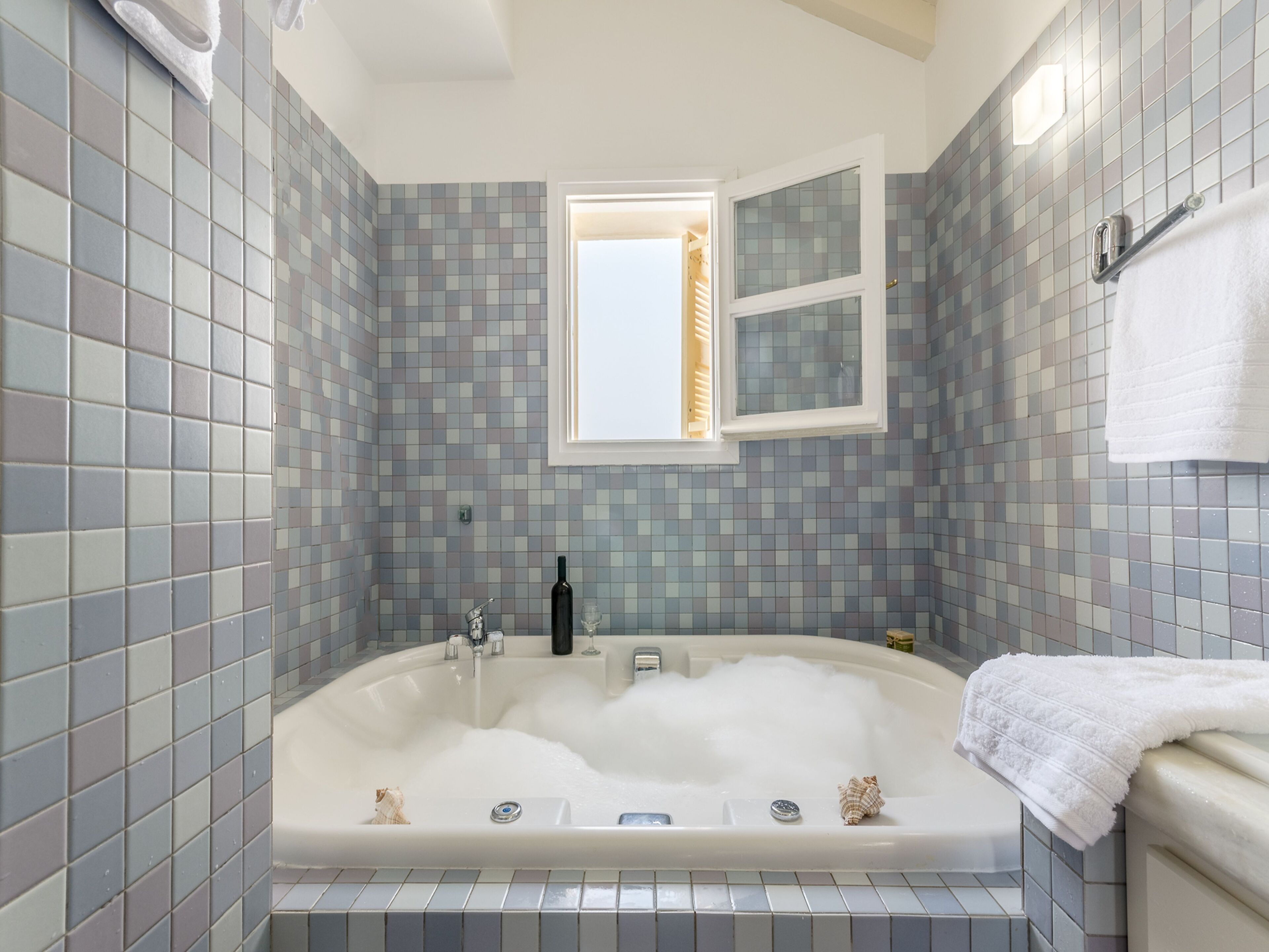 villa, 3 bedrooms, private pool | bathroom | hair dryer, towels, soap, shampoo