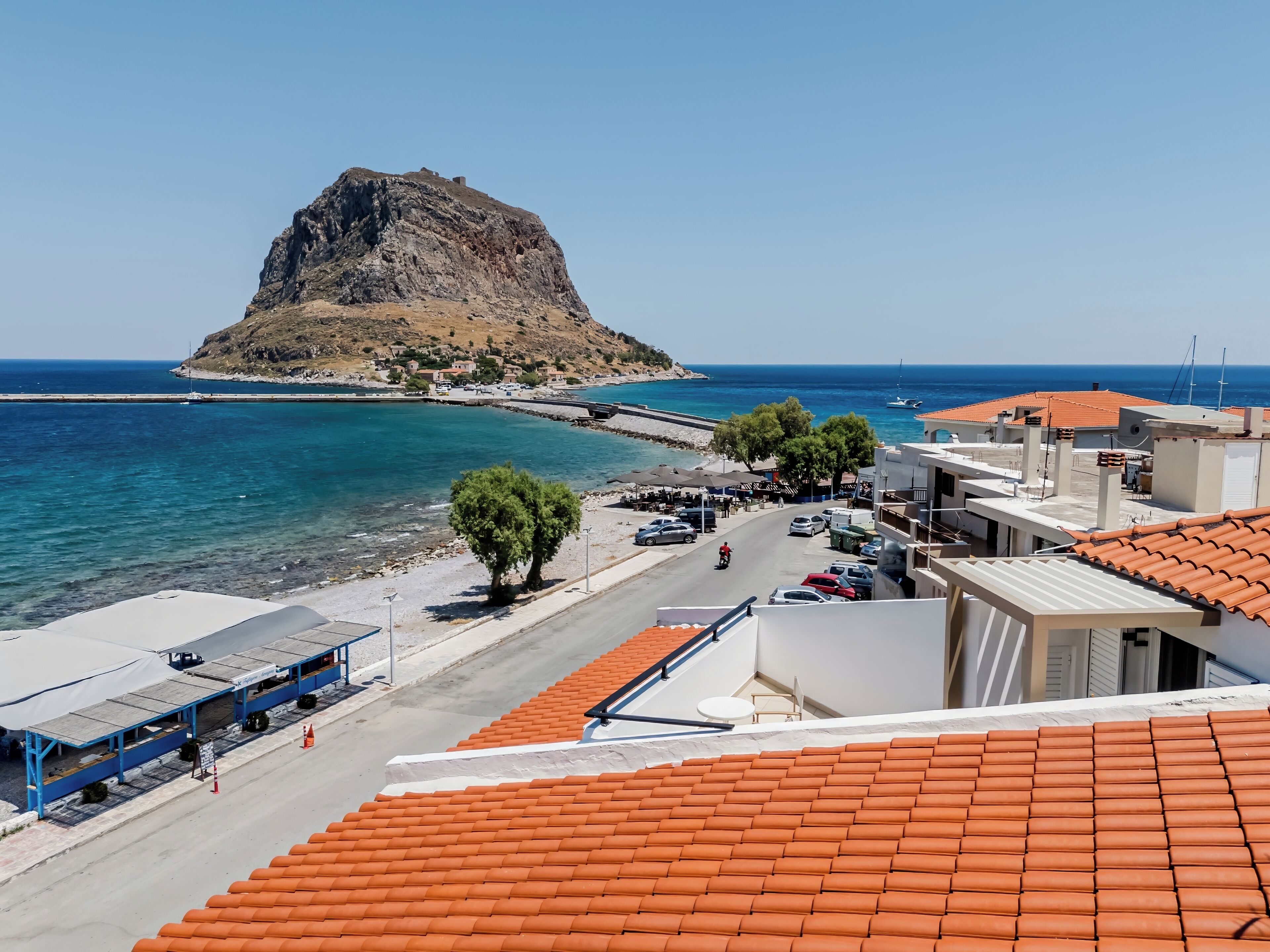 Superior Double Room, Sea View | Terrace/patio