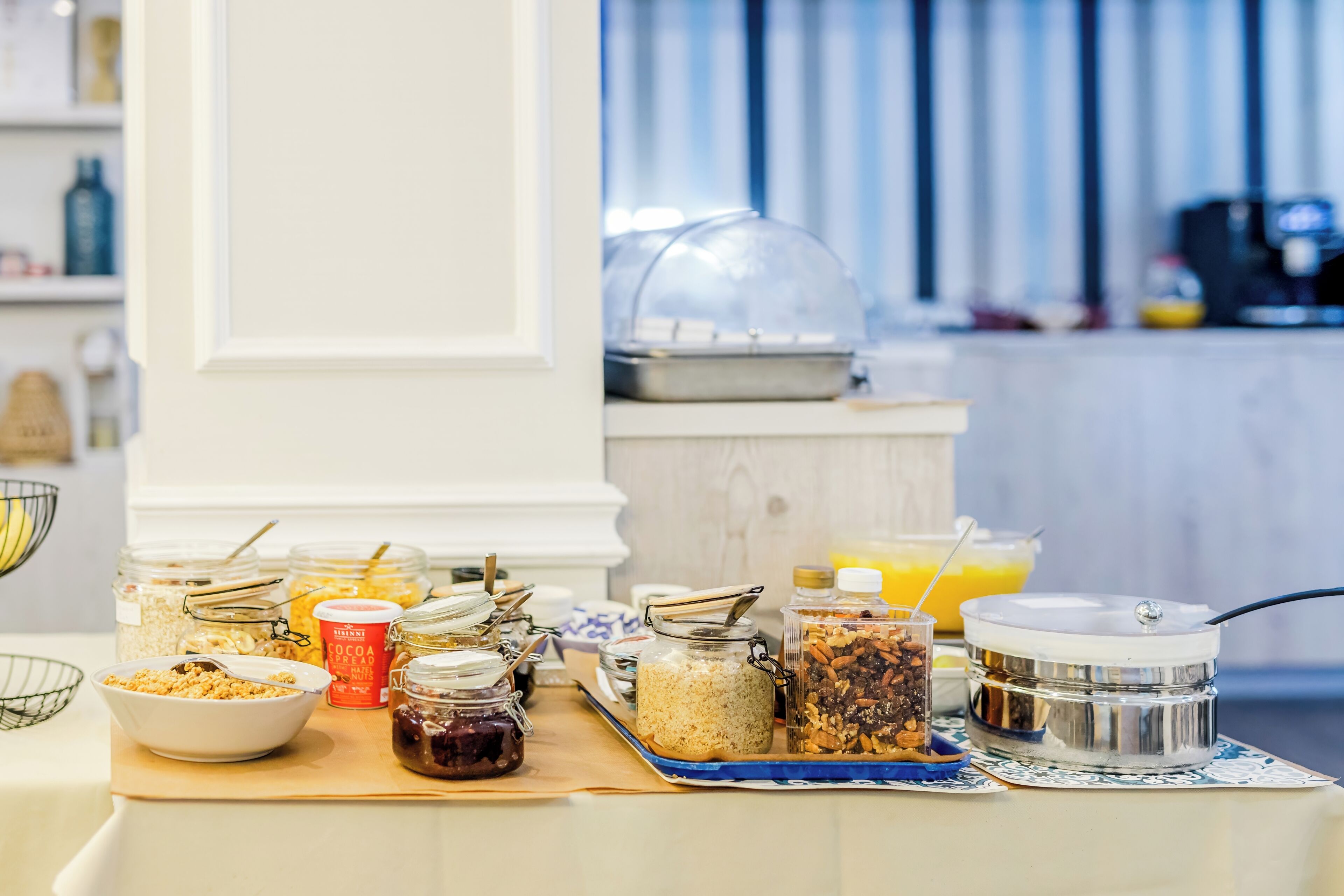 Petit déjeuner buffet servi tous les jours en supplément