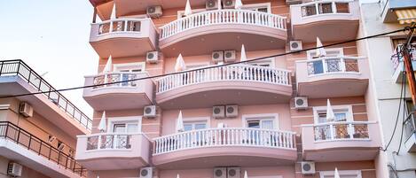 Façade de lâhĂ©bergement