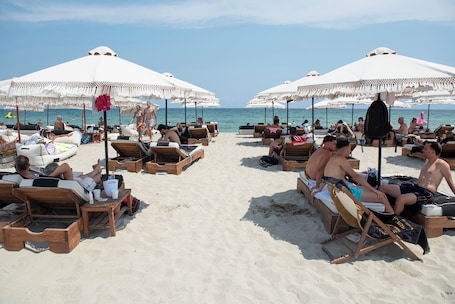 Beach bar. Hotel Vizantio