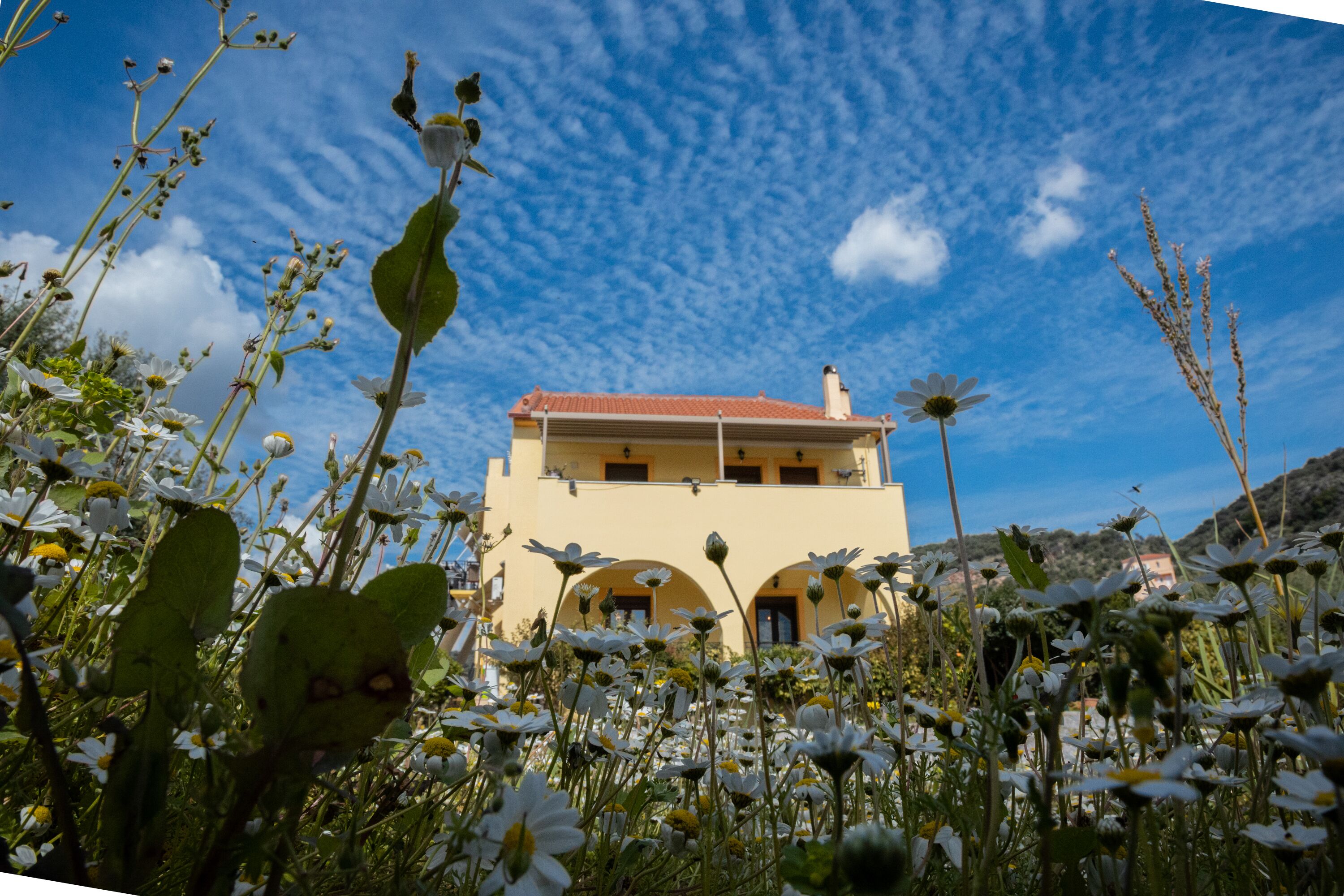 Façade de l’hébergement