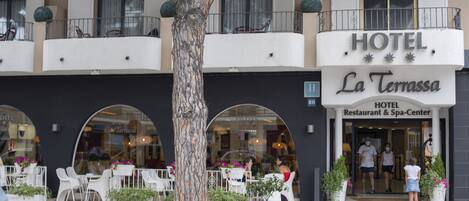 Façade de l’hébergement