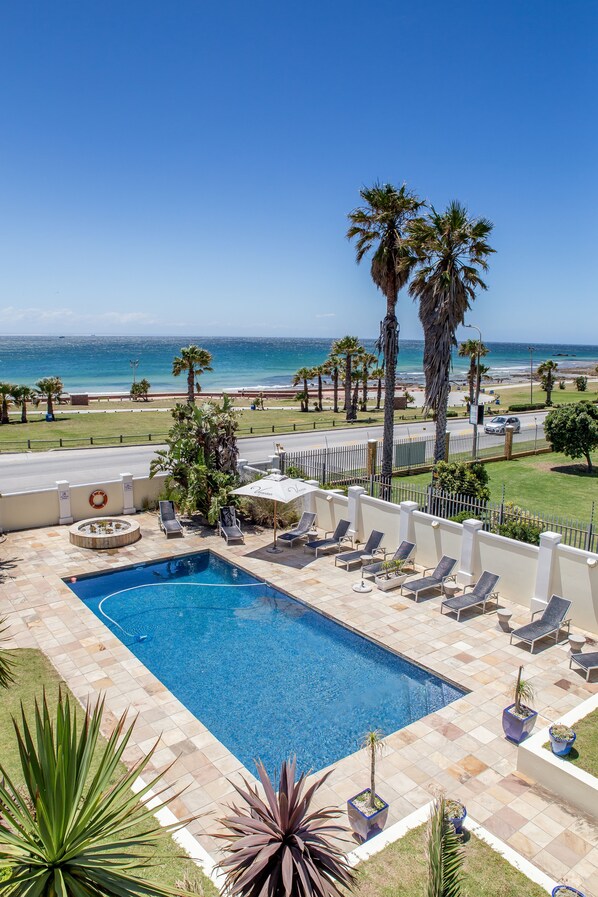 Blick von der Unterkunft