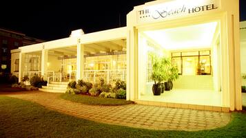 Front of property – evening/night