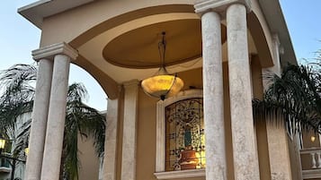 Fassade der Unterkunft