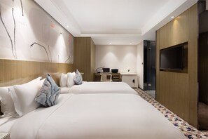 Premium bedding, minibar, in-room safe, desk - Paco Hotel Gangding Metro Guangzhou (Guangzhou)
