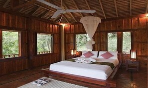 Superior Room, Mountain View | Minibar, in-room safe, bed sheets - Zen Namkhan Boutique Resort (Luang Prabang)