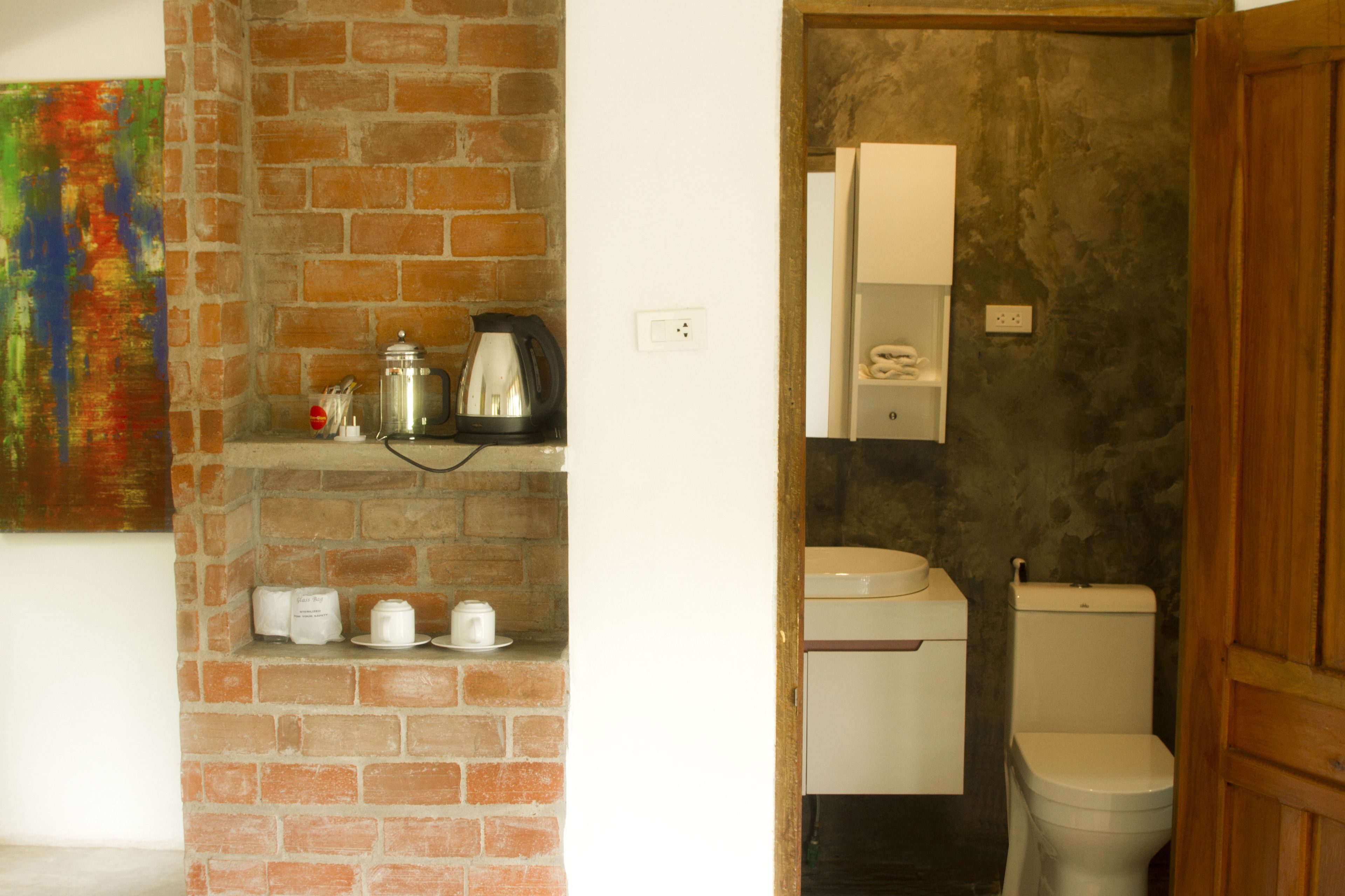 deluxe villa, mountain view | bathroom sink