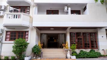 Fassade der Unterkunft