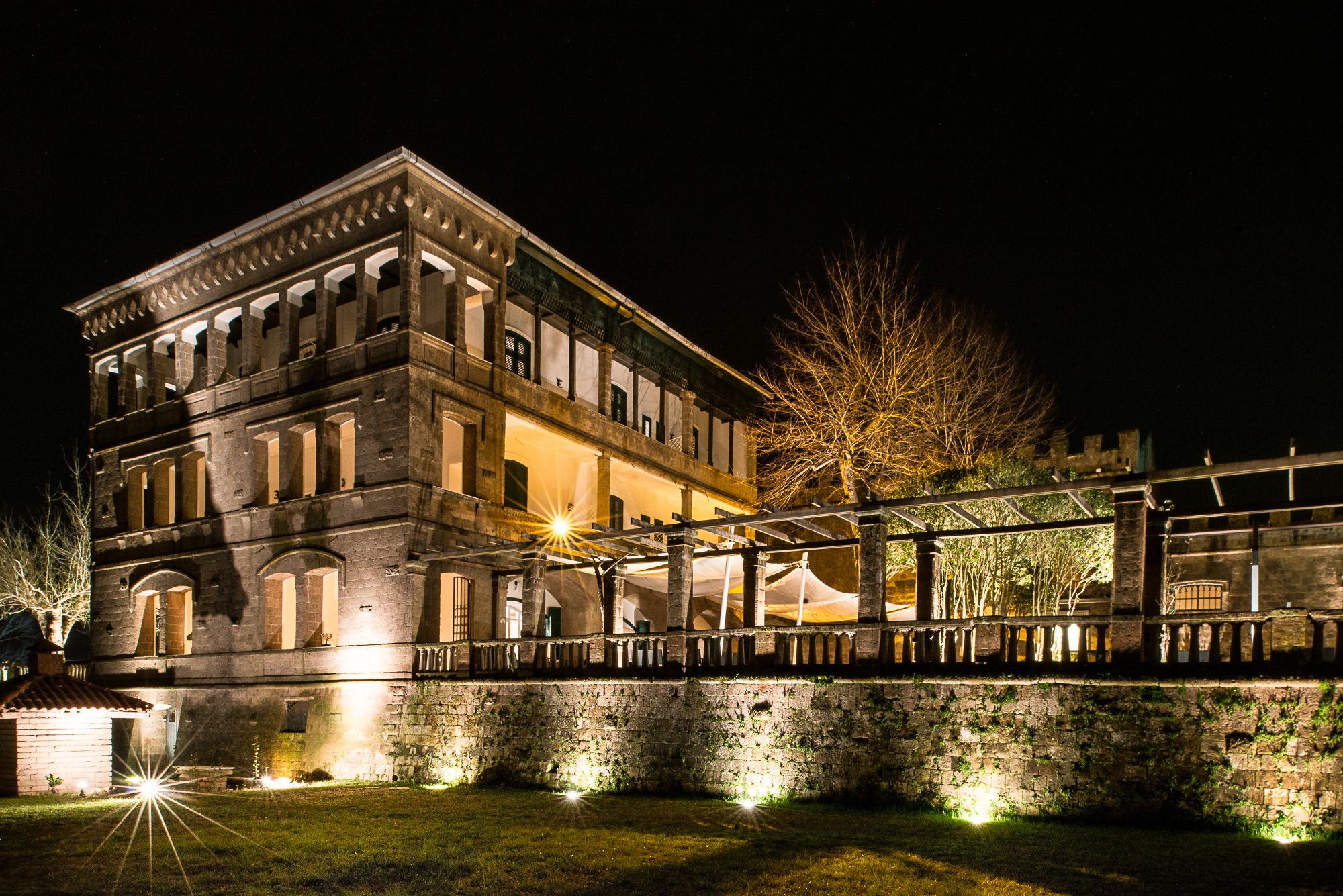 front of property – evening/night