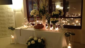 Indoor wedding