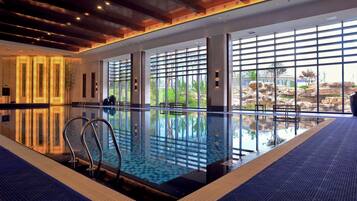 Indoor pool, outdoor pool