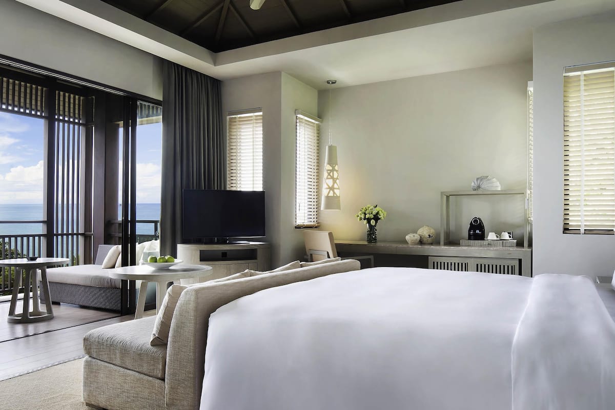 Chambre majestueuse, 1 très grand lit (Ocean) | Literie de qualité, couette en duvet