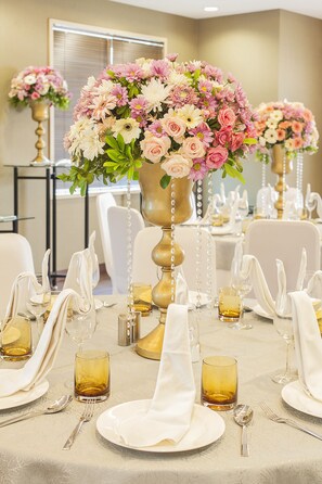 Indoor wedding