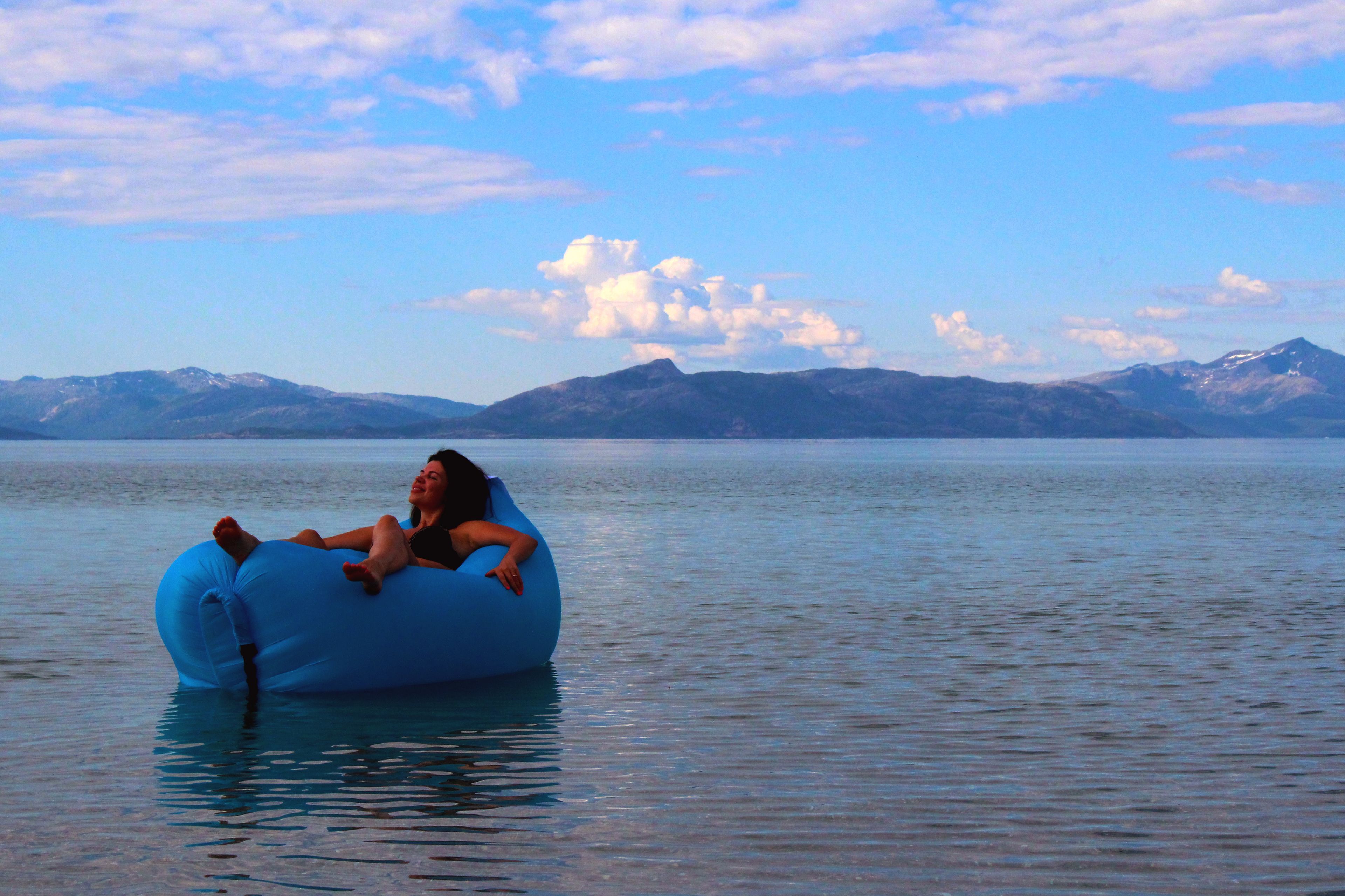 カヤック、モーターボート、ボート、釣り