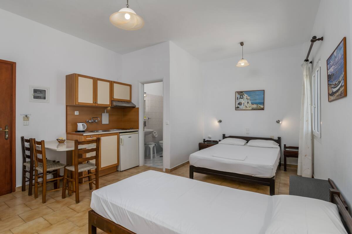 Studio, Kitchenette | Hypo-allergenic bedding, soundproofing, iron/ironing board, free WiFi