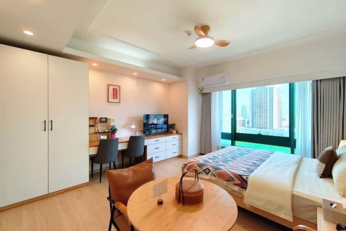 In-room safe, desk, blackout drapes, iron/ironing board