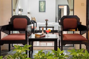 Habitación Deluxe doble, 1 cama de matrimonio grande | Vistas del balcón