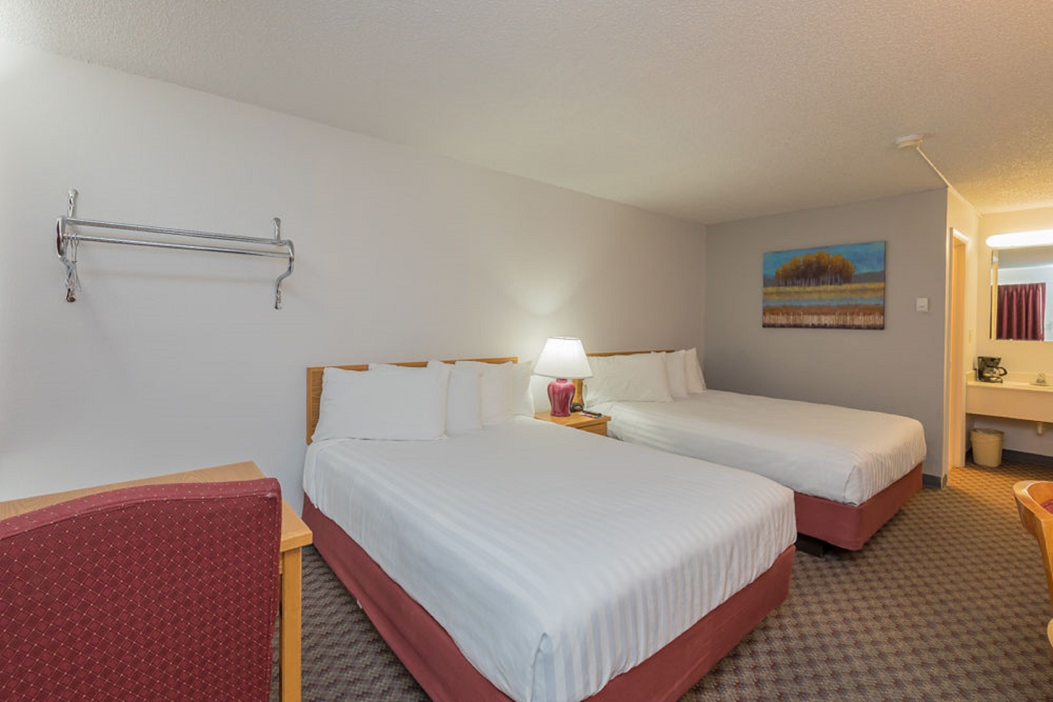 Desk, blackout drapes, free WiFi, bed sheets