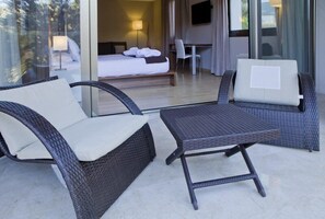 Terrace/patio - Hotel Can Galvany Golf & Spa (Vallromanes)