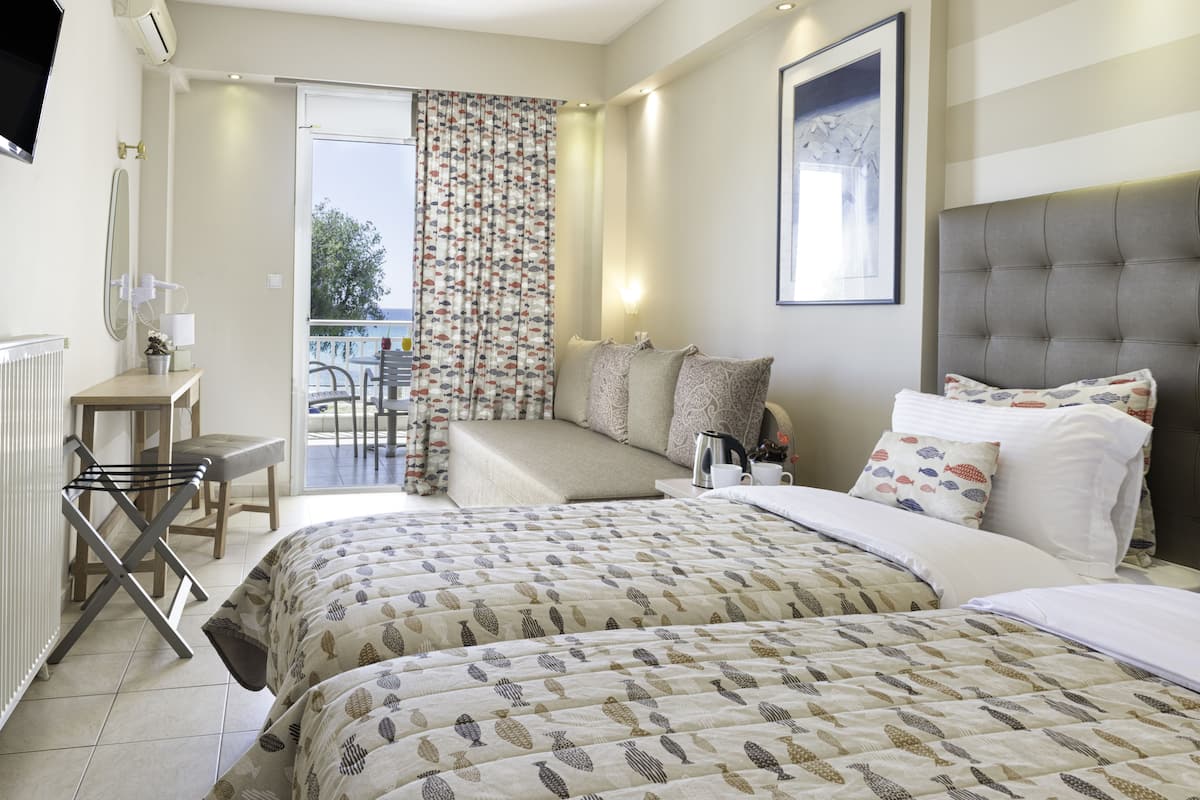 Superior Triple Room, Beach View (Hotel Building)