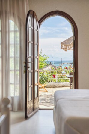 View from room - Georgalas Sun Beach Resort (Nea Propontida)