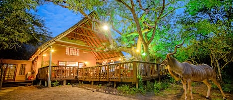 Façade de l’hébergement