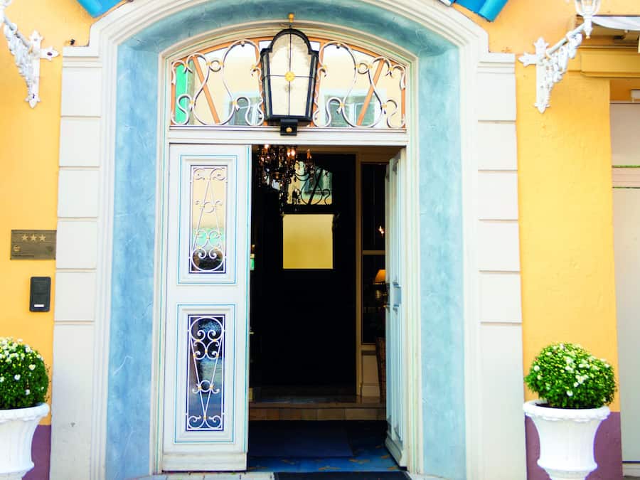 Fassade der Unterkunft