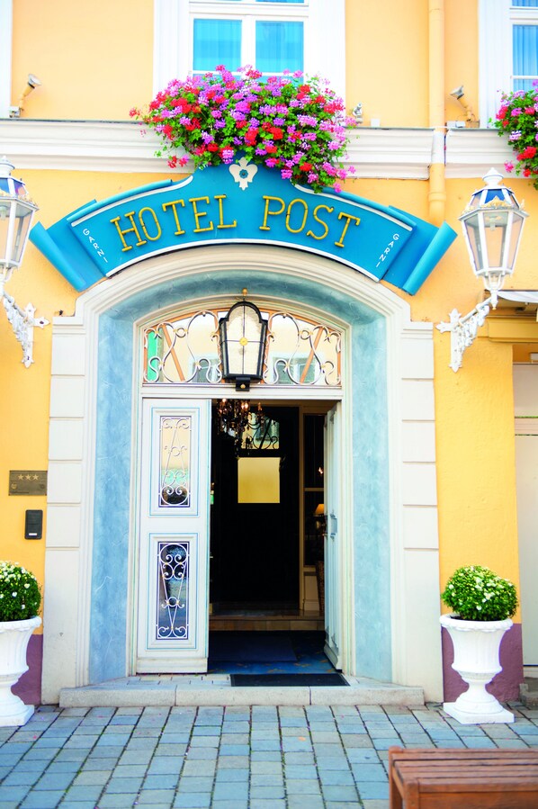 Façade de l’hébergement