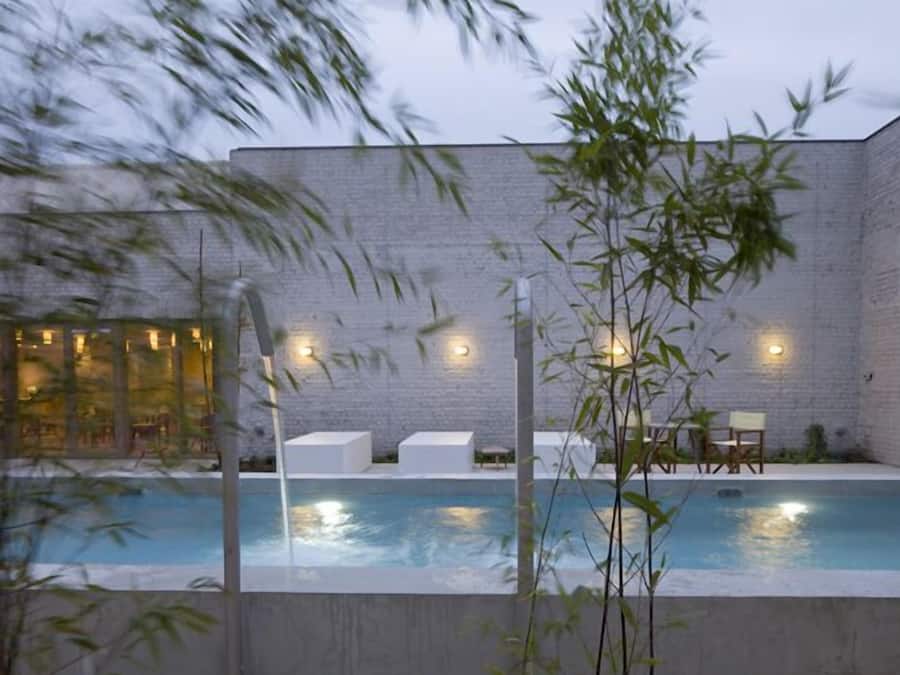 Indoor pool, outdoor pool, open 8:00 AM to 9:30 PM, pool loungers