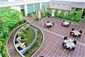 Utendørs bankettområde