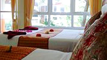 Free WiFi, bed sheets