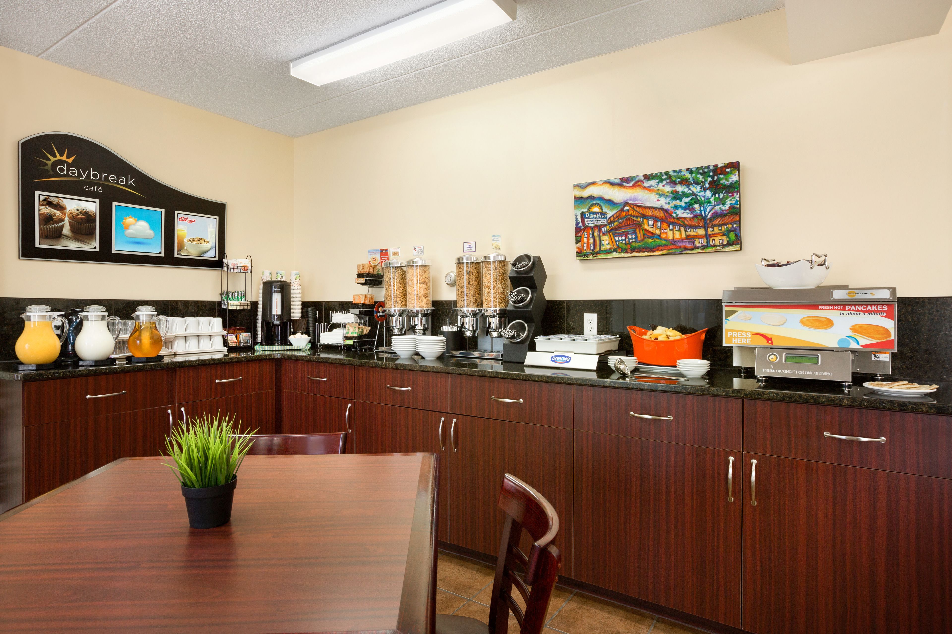 free daily on-the-go breakfast