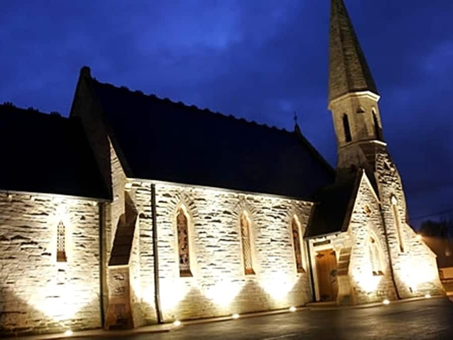 Front of property - evening/night