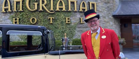 Voorkant van accommodatie