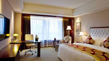 In-room safe, iron/ironing board, free cribs/infant beds