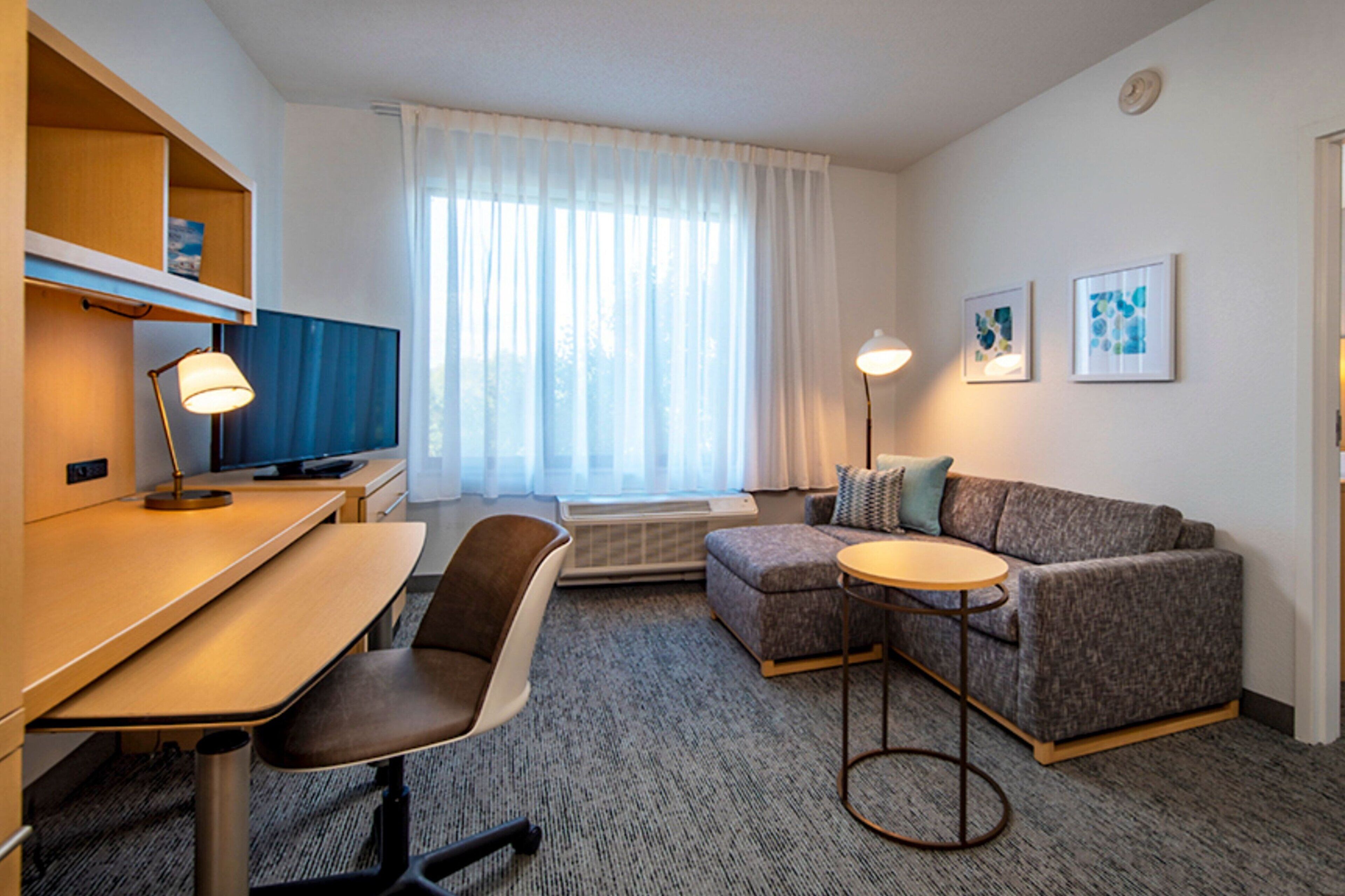 32-inch flat-screen tv with satellite channels, tv