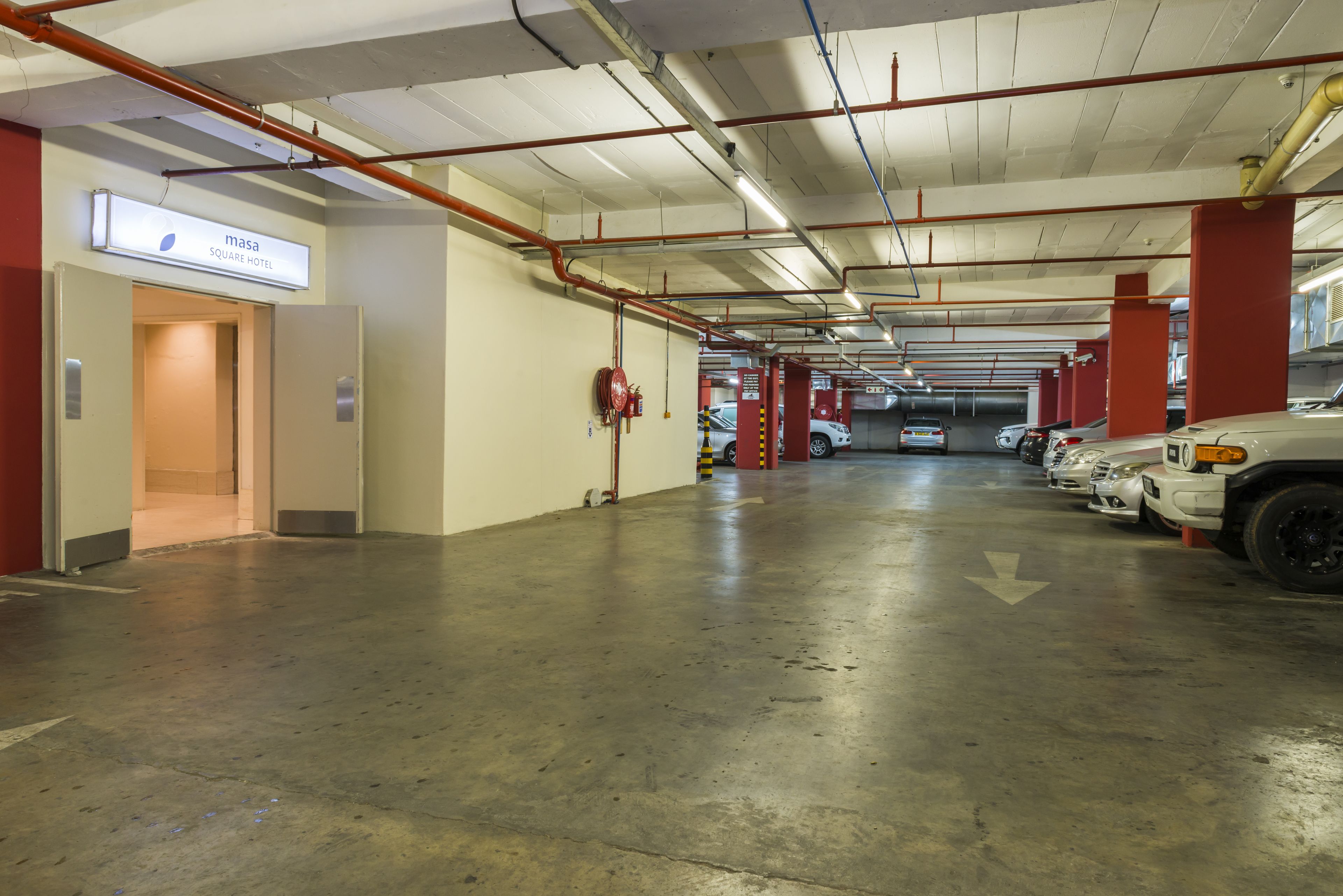 free self-parking, free valet parking