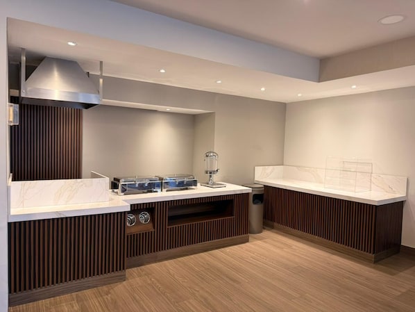 Frokostbuffé er inkludert hver dag