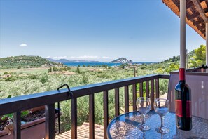 Balcony view - Kleopatra Studios (Zakynthos)