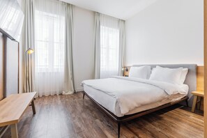 Minibar, escritorio, espacio para trabajar con un portátil y wifi gratis