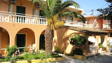 Façade de l’hébergement