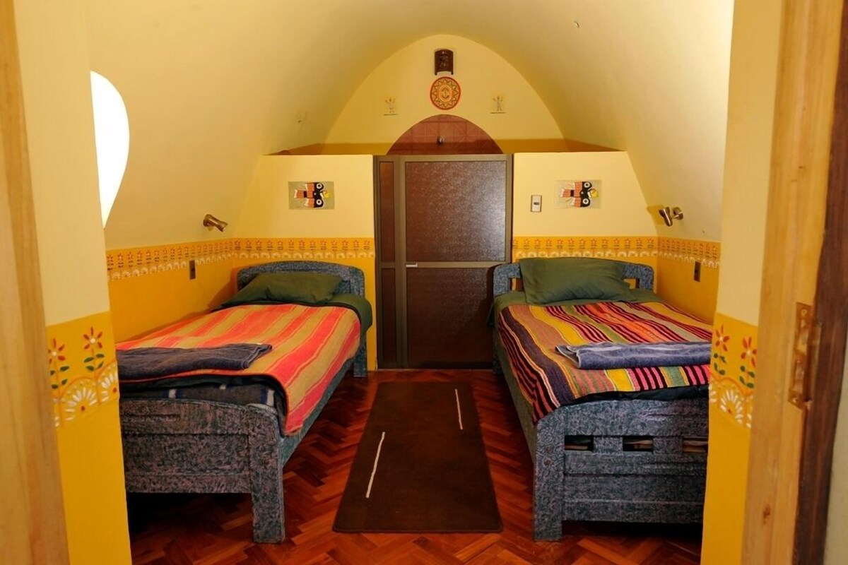 Zweibettzimmer, 2 Einzelbetten, Bergblick | Bettwäsche aus ägyptischer Baumwolle, hochwertige Bettwaren