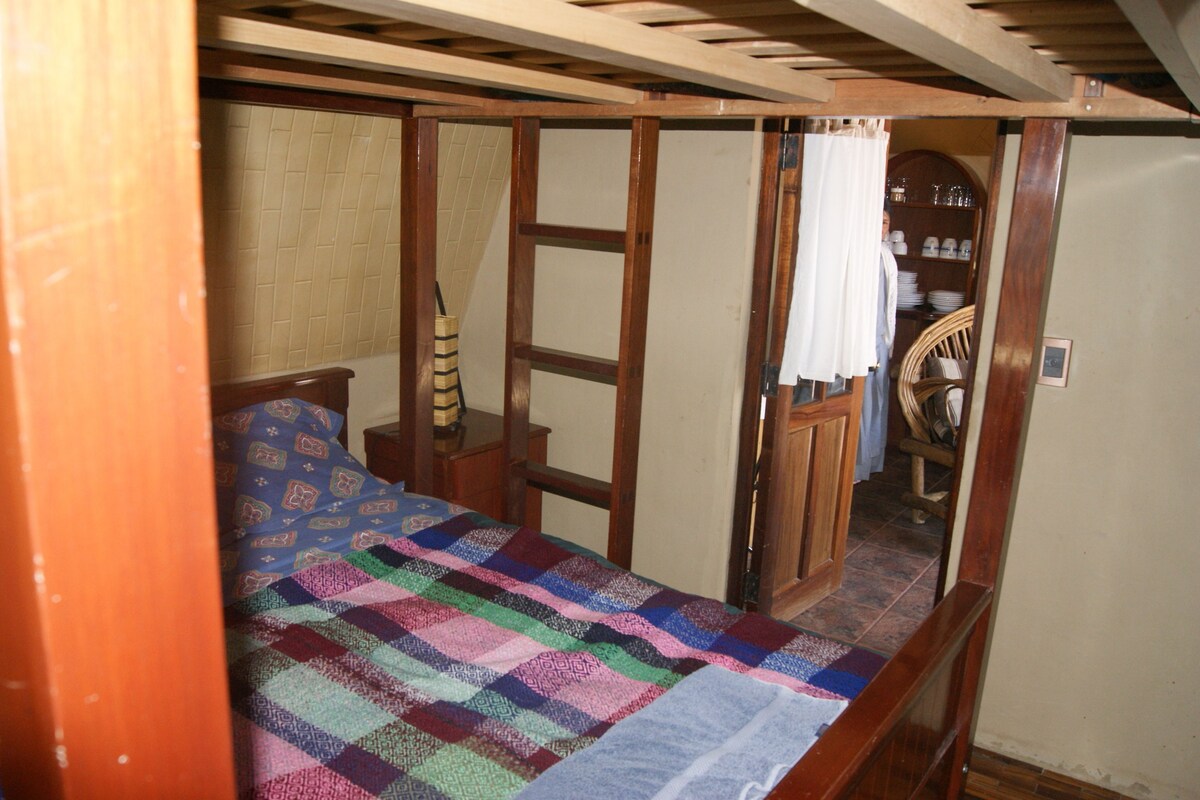 Familien-Ferienhütte, 2 Schlafzimmer | Bettwäsche aus ägyptischer Baumwolle, hochwertige Bettwaren