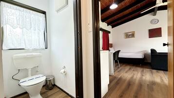 Ducha, artículos de tocador gratuitos, secador de pelo, toallas