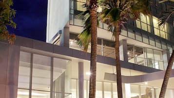 Front of property – evening/night