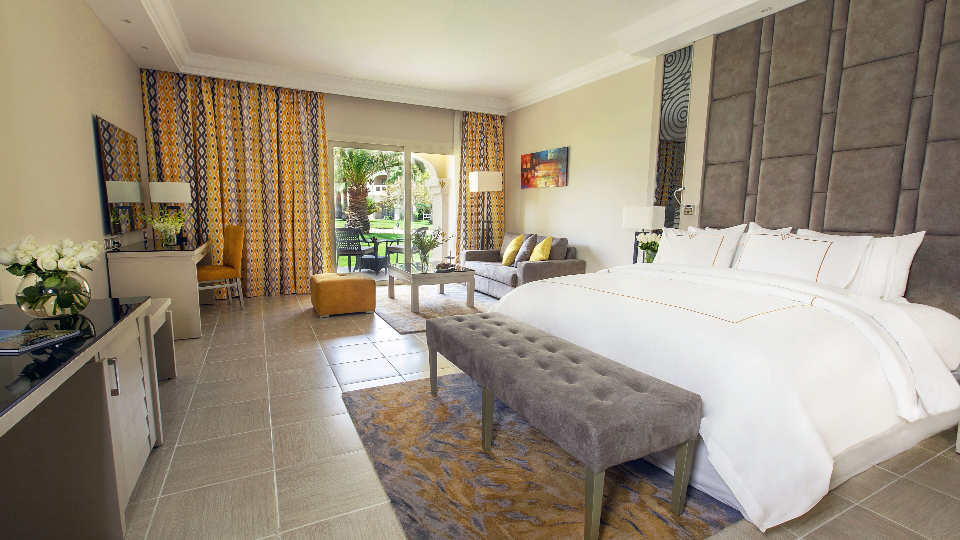 Deluxe Room, 1 King Bed | View from room