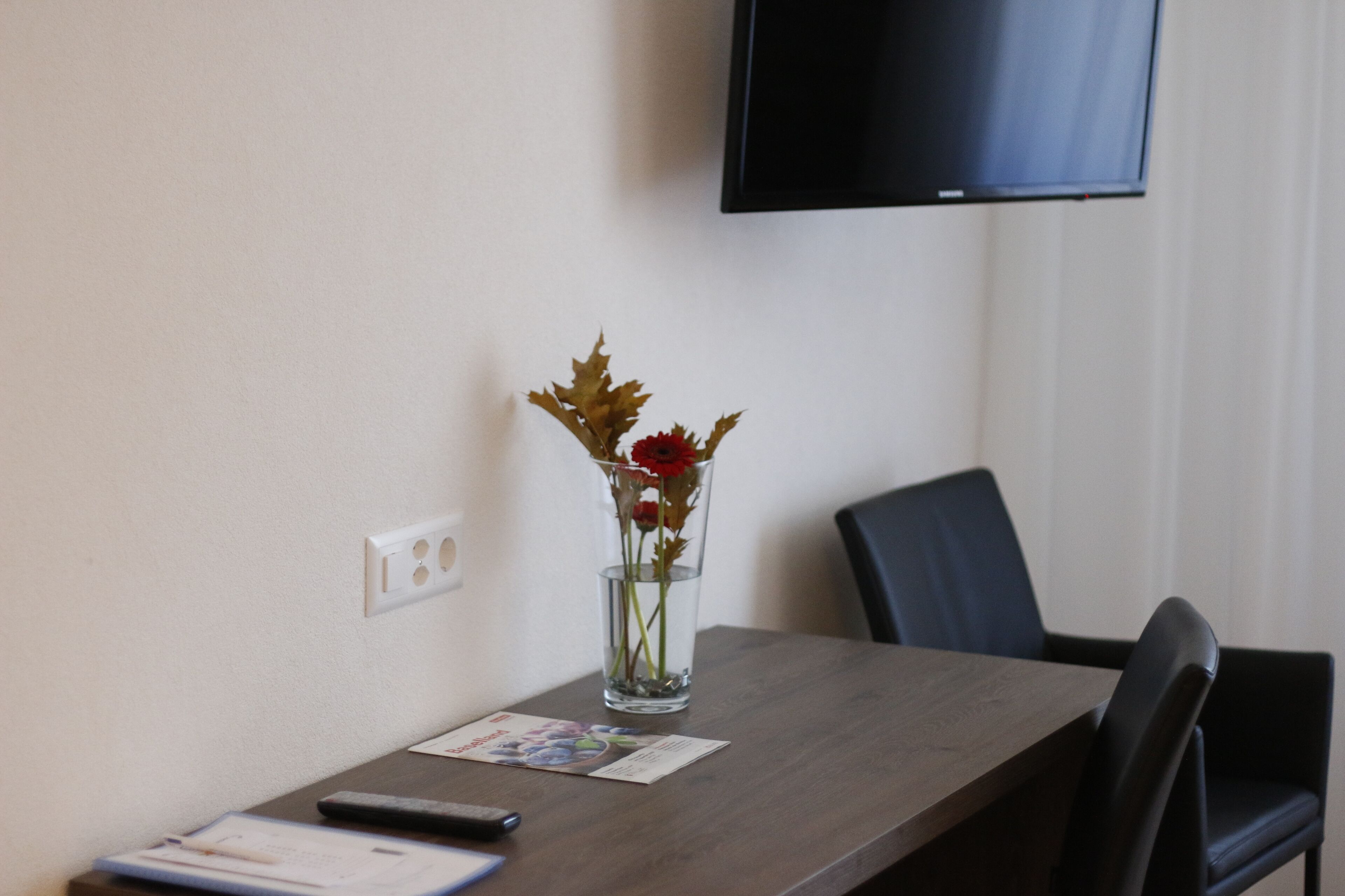 superior double room | living area | 33-inch tv with cable channels